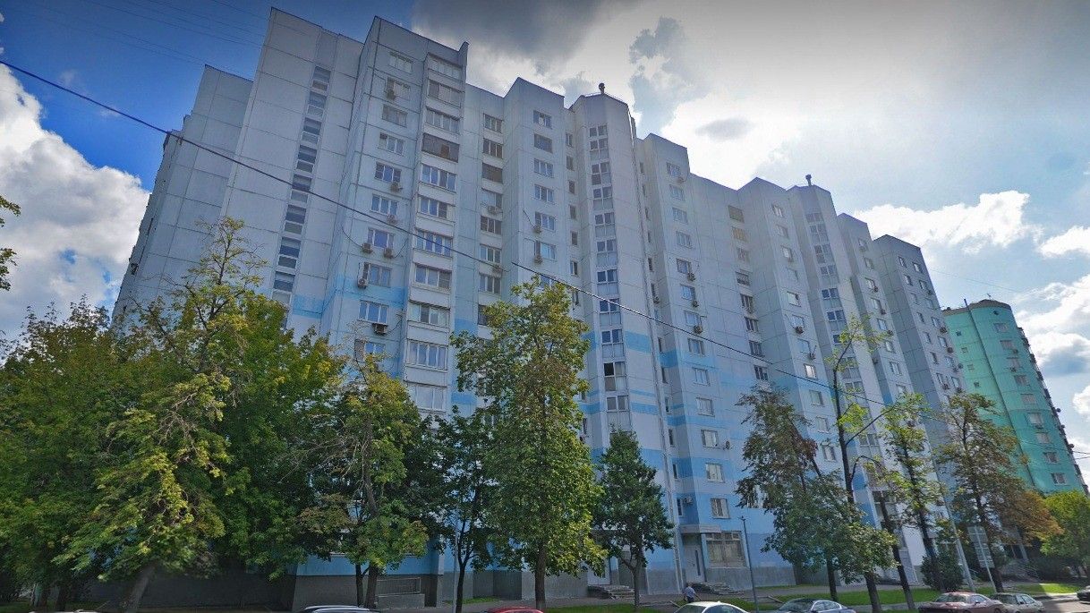 фасад дома, здание по адресу г Москва, ул Люблинская, д 47